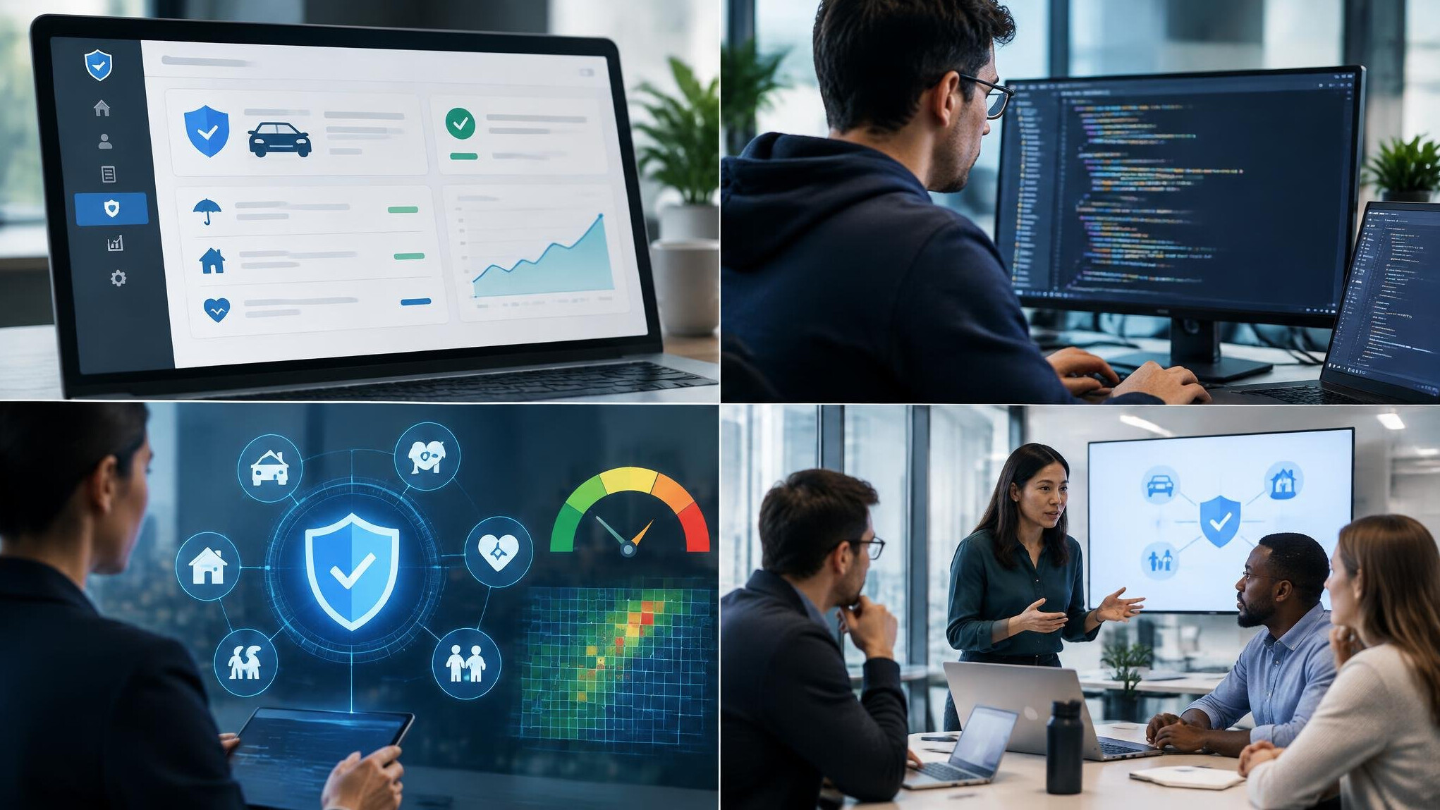 insurance software interface