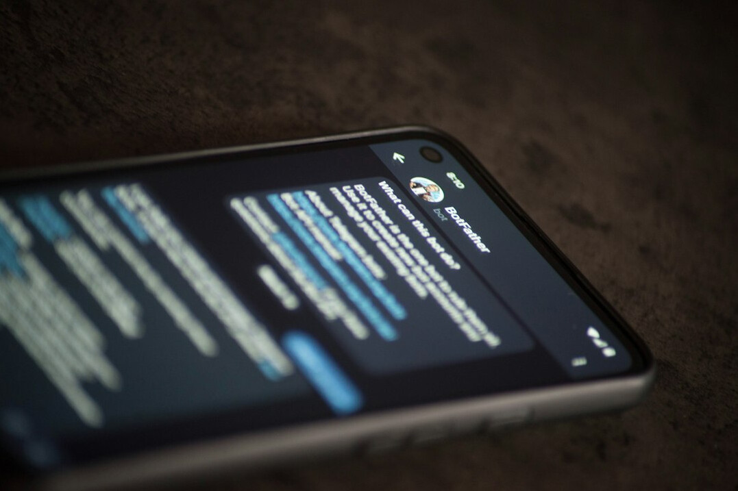 chatbot interface on phone